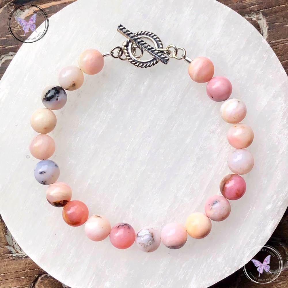 Pink Opal Healing Bracelet