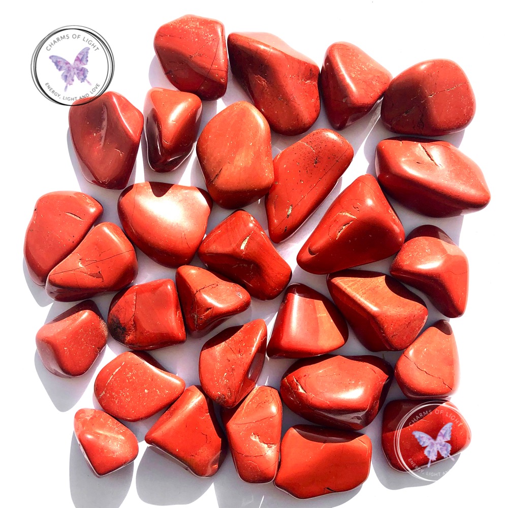 Red Tumble Stones