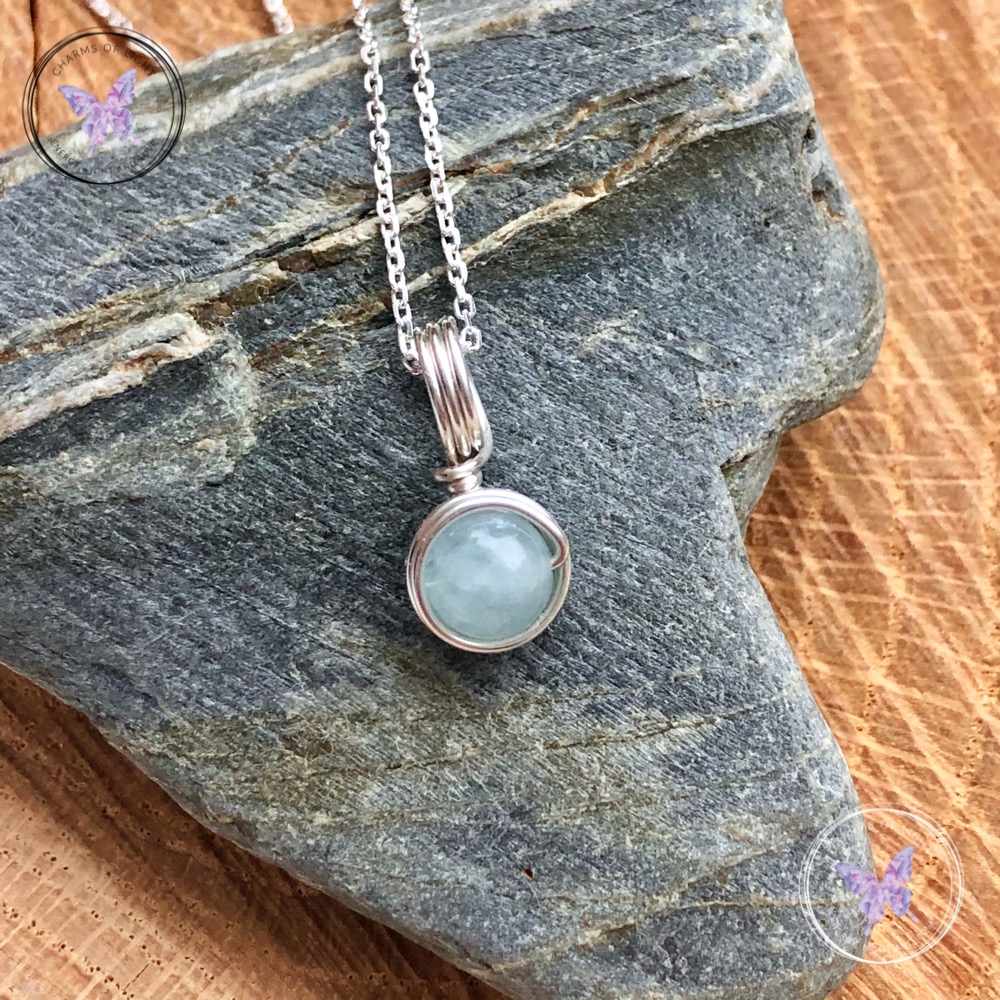 Aquamarine pendant