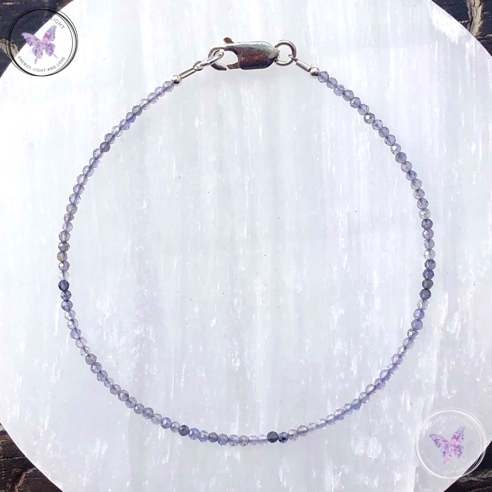 Iolite bracelet