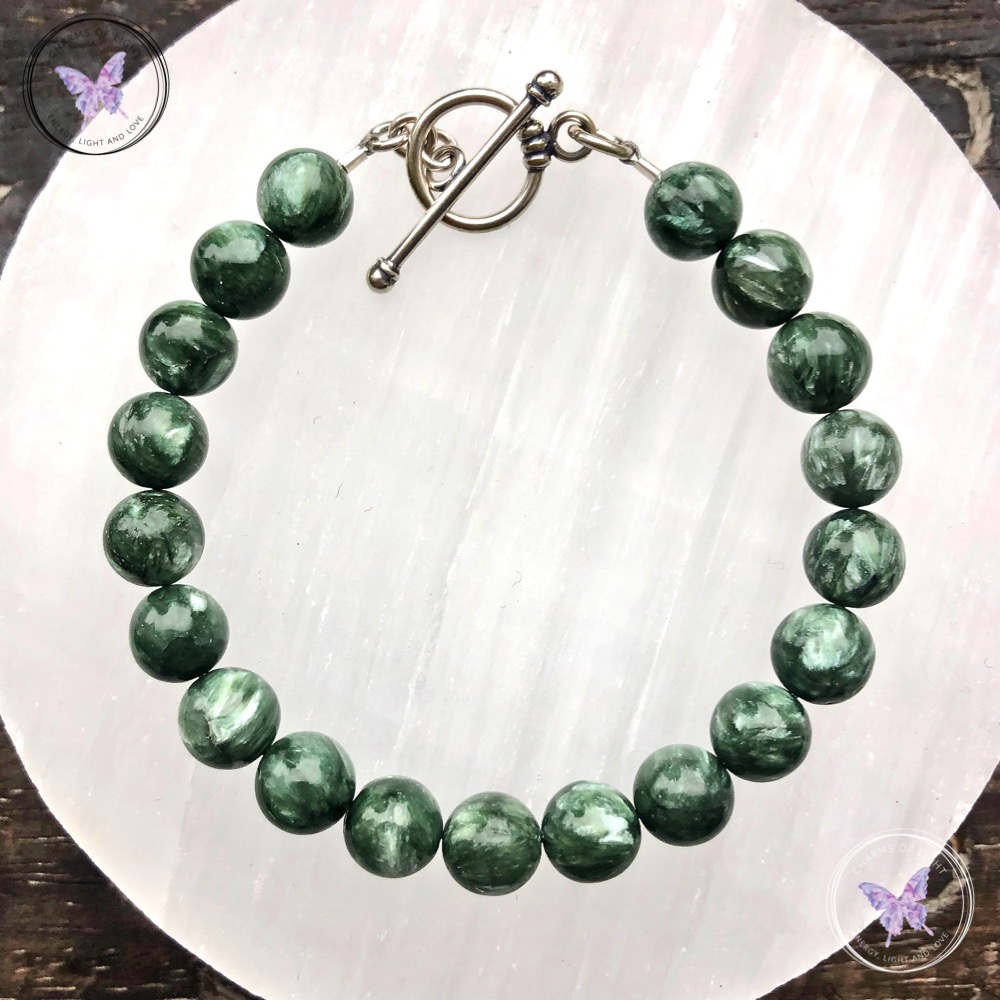 Seraphinite bracelet