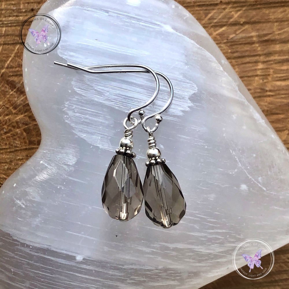 Smokey Quartz earrings