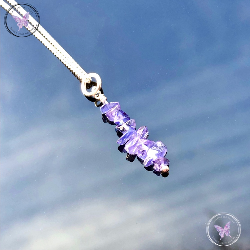 Tanzanite pendant necklace