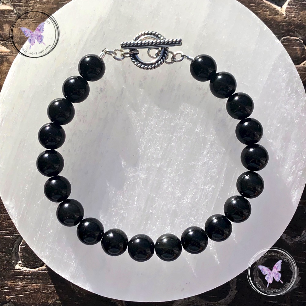 Black Obsidian bracelet