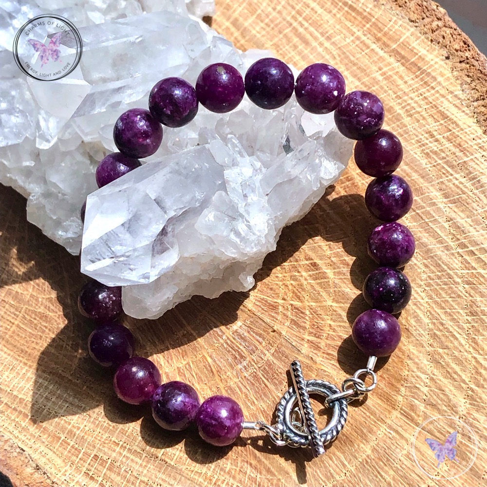 Lepidolite bracelet