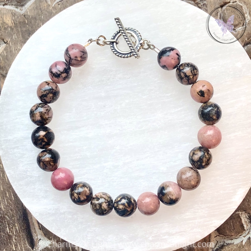 Rhodonite healing bracelet