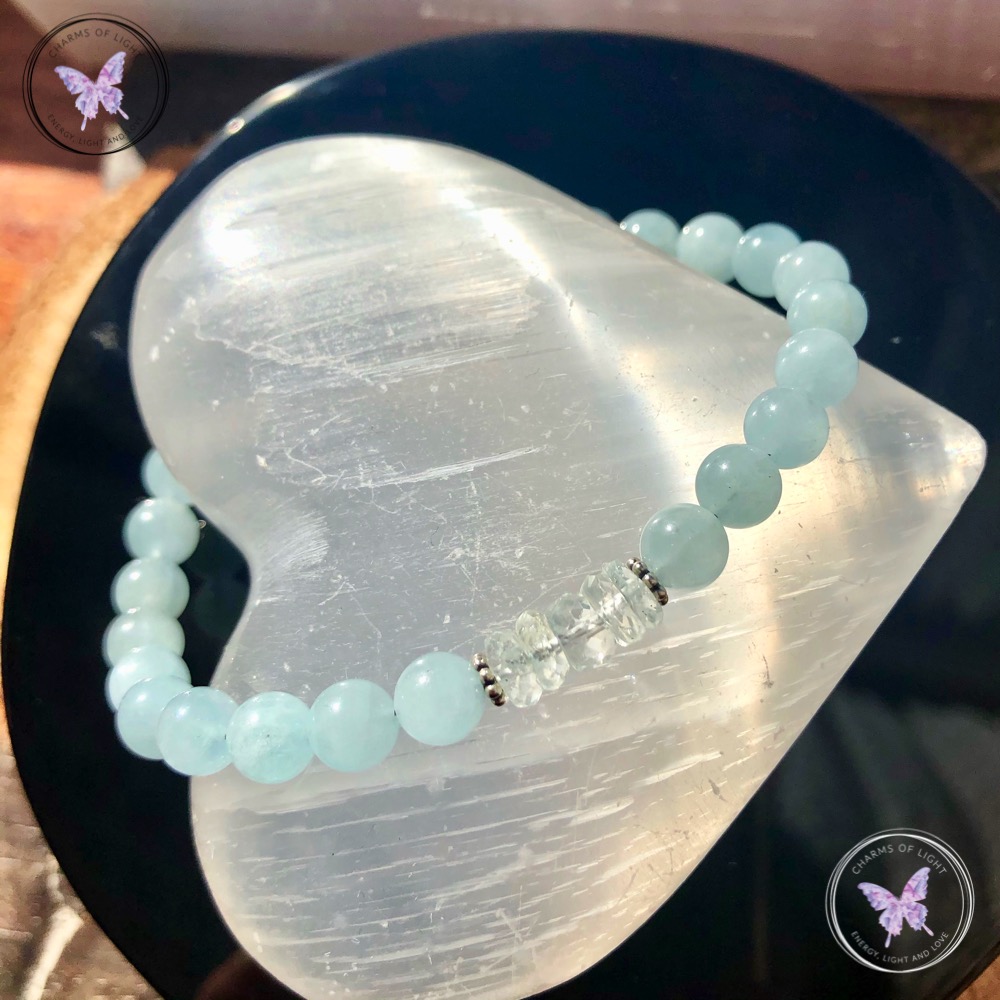 Aquamarine bracelet