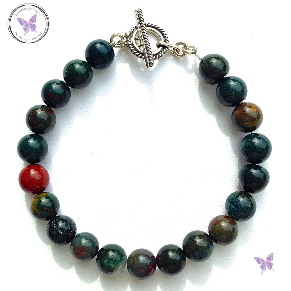 Bloodstone bracelet