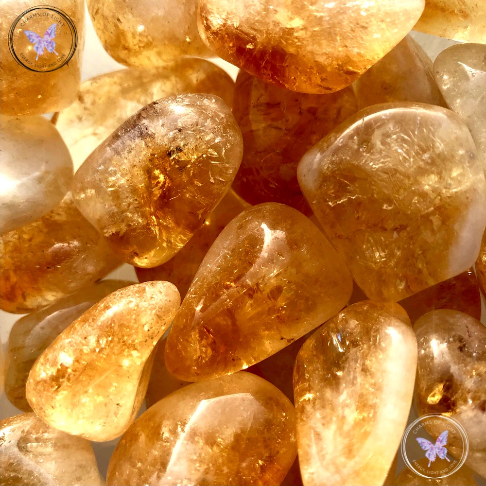 Citrine Tumble Stones