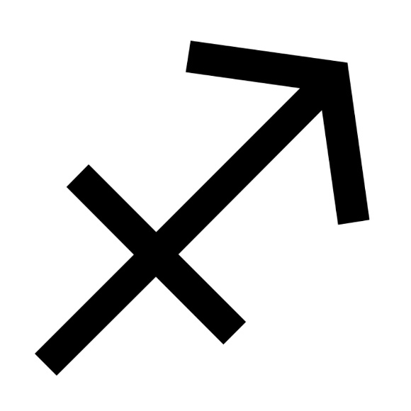 Zodiac symbol for Sagittarius