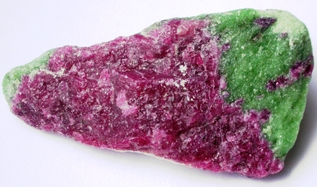 Healing Anyolite (Ruby Zoisite) rough crystal