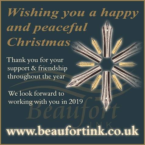 Happy Christmas to all our customers and friends from Beaufort Ink