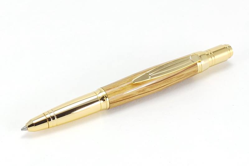 Beaufort Zephyr pen kits are now available in gold plate