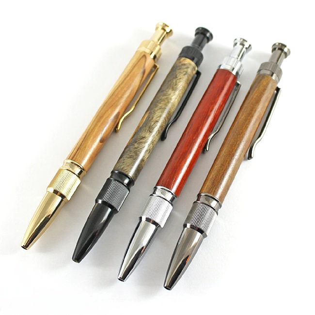 The Notus is our latest pen kit, and joins our Tempest in being possibly the most reliable click action pen kits on the market
